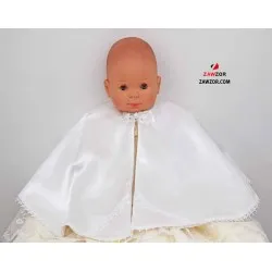 Baby Girls Satin Cape 