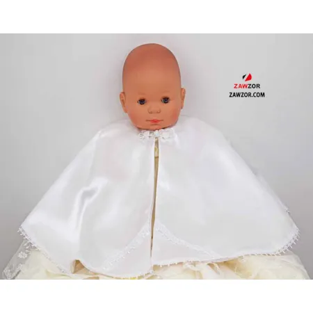 Baby Girls Satin Cape 