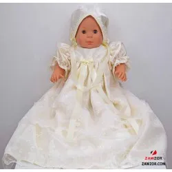 Christening Gown And Bonnet  