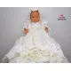 Christening Gown And Bonnet  