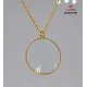 Magnifying Glass Necklace 