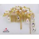 Pearl Crystal Hair Comb 