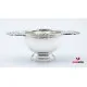 Silver Tea Strainer And Holder 