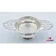 Silver Tea Strainer And Holder 