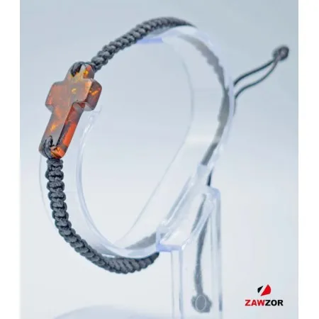 Adjustable Amber Bracelet 