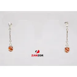Amber Drop Earrings  
