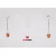 Amber Drop Earrings  