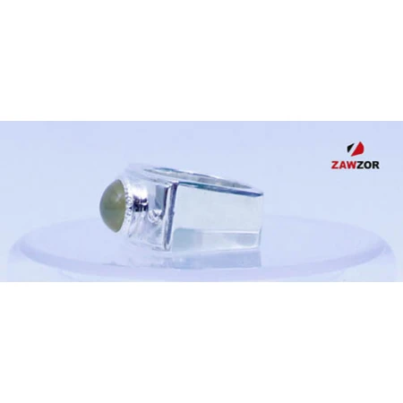 Chrysoberyl Silver Ring 