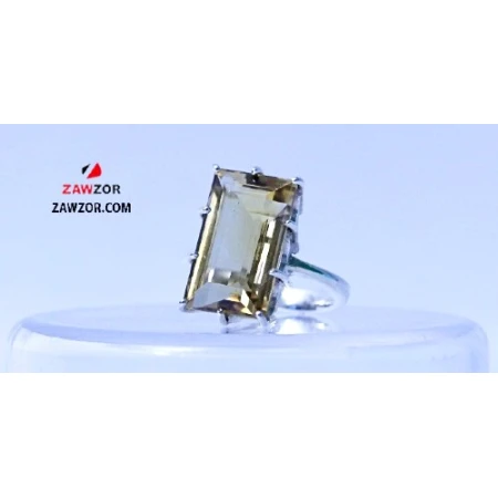 Citrine 925 Silver Ring 