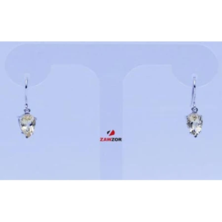 Citrine Silver Earrings 