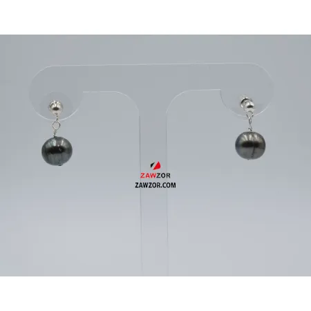 Cultured Pearl Necklace And Earrings