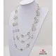 Prasiolite Silver Necklace 
