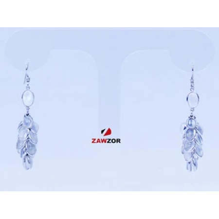 Moonstone Silver Earrings 