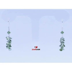 Peridot Silver Earrings 
