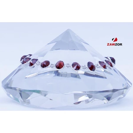 Red Garnet Silver Bracelet 