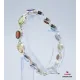 Silver Gemstone Bracelet 