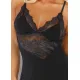 Black Chemise And Thong Set 