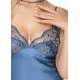 Blue Satin Nightdress 