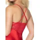  Red Satin Nightdress 